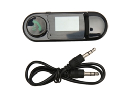 Receptor e Transmissor Bluetooth 2 em 1 com microfone para chamadas EOOCOO