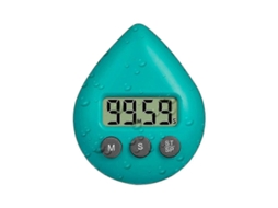 Silent Não Ticking Timer Para Chuveiro Com Bateria, Timer Digital Resistente À Água, Timer Pequeno E Fofo Sygo