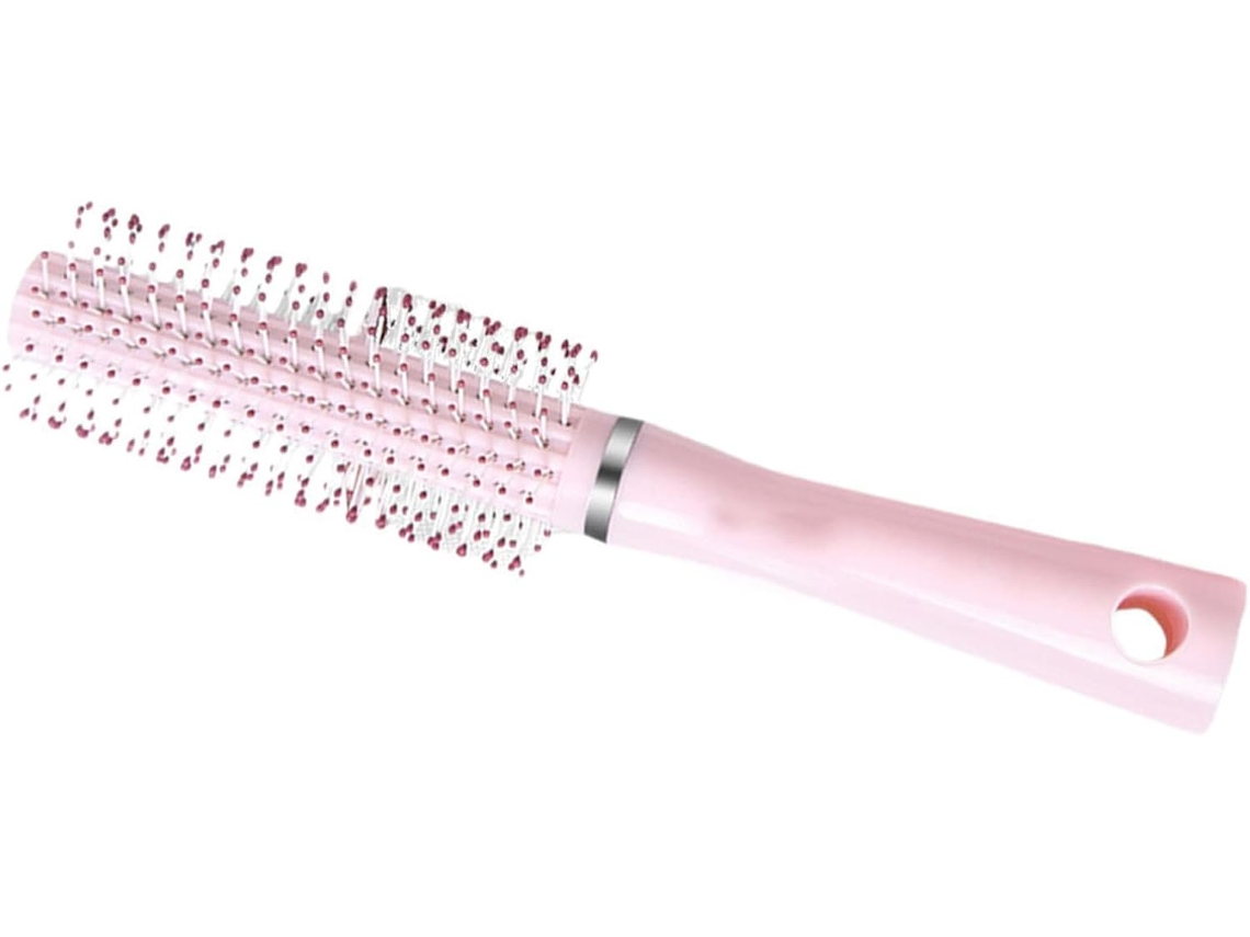 Escova De Cabelo Redonda Com Efeito Volume E Movimento, Feita De Material Abs Sólido, Ideal Para Secar E Modelar Os