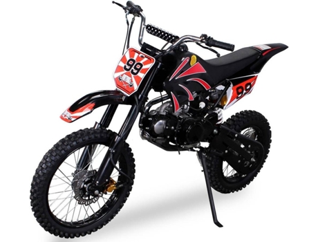 Mota ACTION&BIKES Jc125 CC 17/14 (Idade Mínima: 8 - Preto)