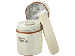 Marmita Bento Box Cabilock Em Aço Inoxidável Com Tampa Hermética E Isolamento Térmico, 2 Peças Empilháveis Para