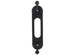 Suporte antiderrapante para pedra de afiar em plástico, com base frontal e traseira, para uso doméstico.