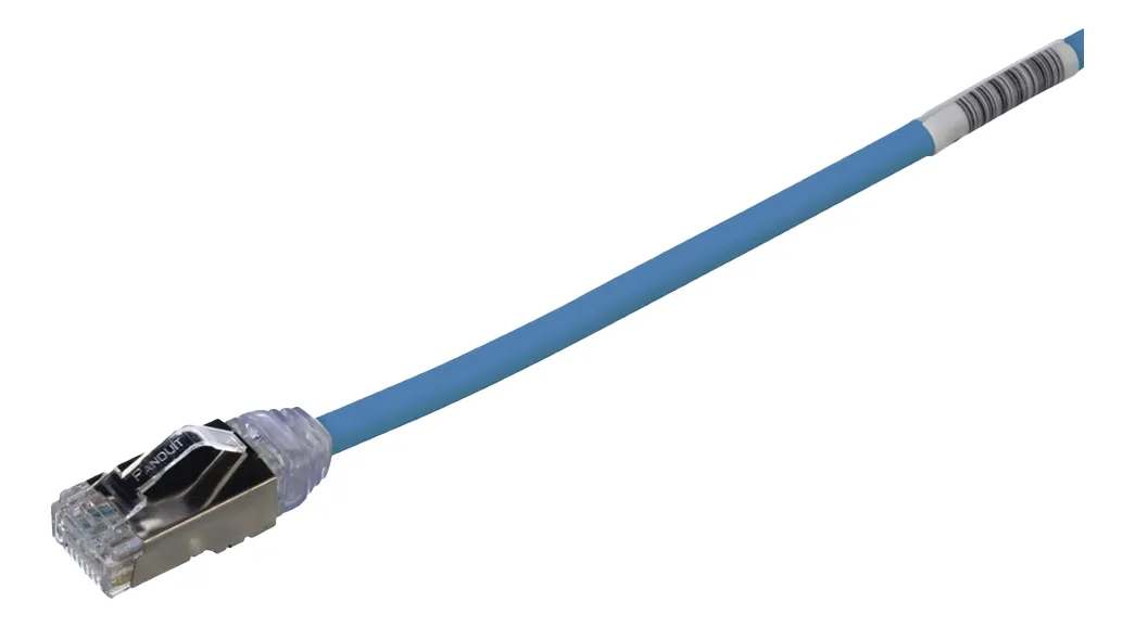 Patch Cord Cat6a 28 Awg S/ftp Cm/ls0h 20cm Azul Stp28x0.2mbuvayotoy