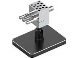 Mini Torno De Mesa Com Grampo Giratório De 360 Graus