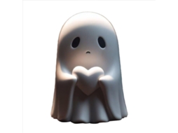 Figura De Fantasma Fofo Para Decoração De Fachada E Interior