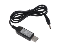 Usb À Linha Do Cabo Do Carregador De 4.2v 3.5x1.35mm Com Indicador Conduzido Para O Farol Conduzido