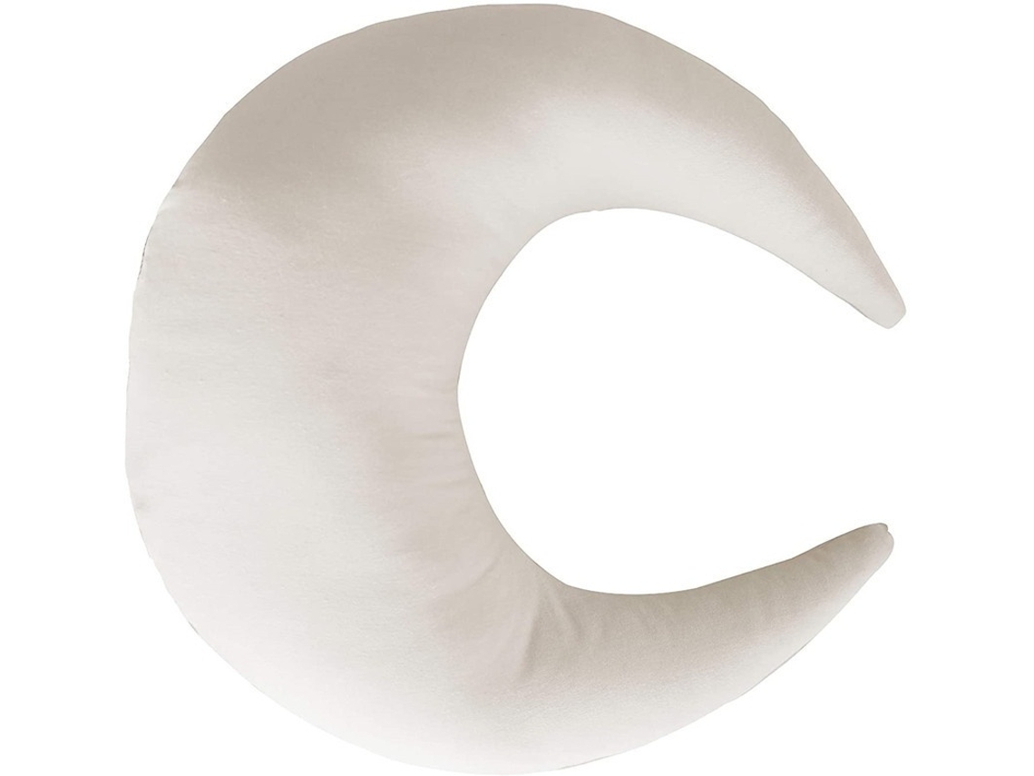 Almofada De Berço Trançada, Branco Para Proteção Anticolisão Elysve