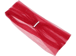 Xale Vermelho Escuro Com Estampa De Estrelas, Chiffon Leve Para Casamentos E Eventos Noturnos, Lenço Macio E Elegante Para Vestidos.