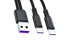Cabo Usb De Carregamento E Dados, Usb-c, Para Dispositivos Eletrônicos