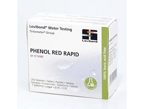 Pastilhas de Reagentes Fenólicos 250 Unidades para Pooltester Checkit e Poolcheck LOVIBOND