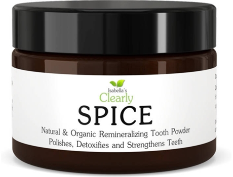 Pó Remineralizante para Dentes ISABELLA'S CLEARLY Spice Laranja e Canela (10 ml)