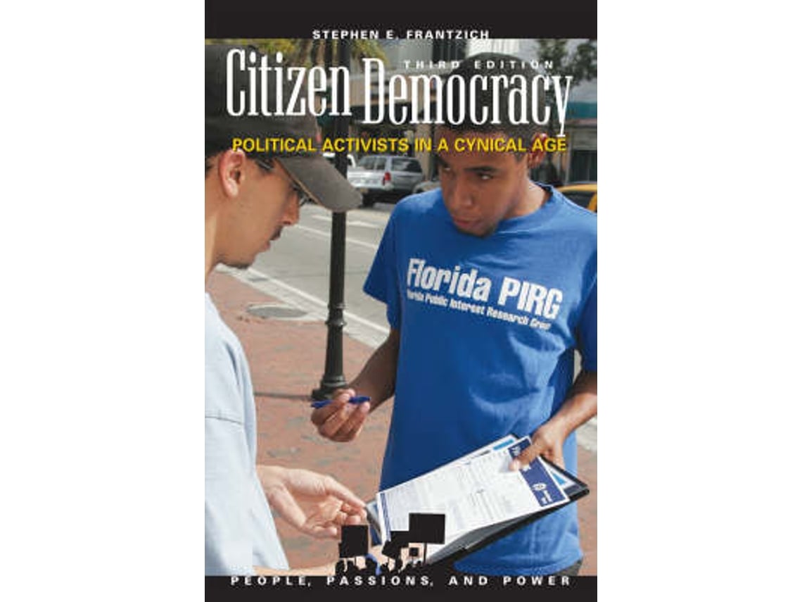 Livro Citizen Democracy de Stephen E Frantzich (Inglês)