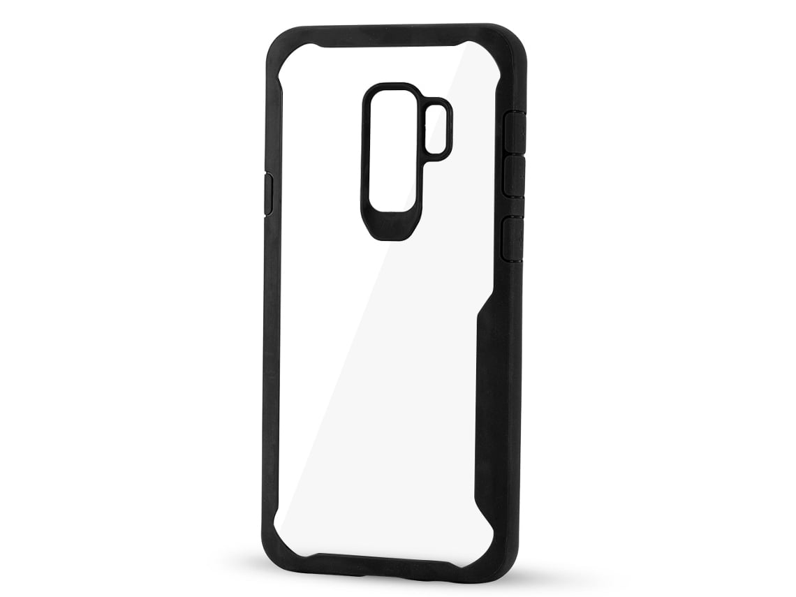 Capa para Samsung S9 Plus EOOCOO, silicone preta, confortável e macia