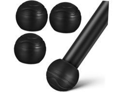 Doitool Conjunto De 4 Protetores Silicone Para Pés Cadeiras, Compatíveis Com Deslizadores De Móveis, Previnem Arranhões