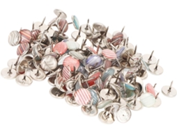 Conjunto de 120 placas decorativas de metal para paredes, ideias para escolas, salas de aula e quartos.