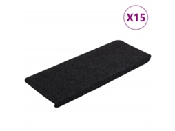 Stair Mat, Stair Mats Vidaxl Preto Tecido (65 X 24.5 X 3.5 Cm)
