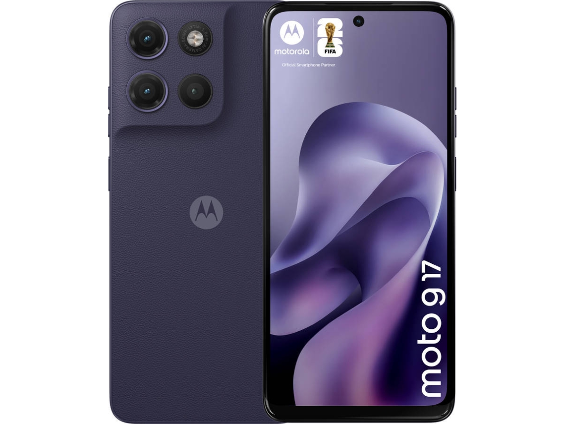 Smartphone MOTOROLA G17 (6.72'' - 4 GB - 256 GB - Evening Blue)