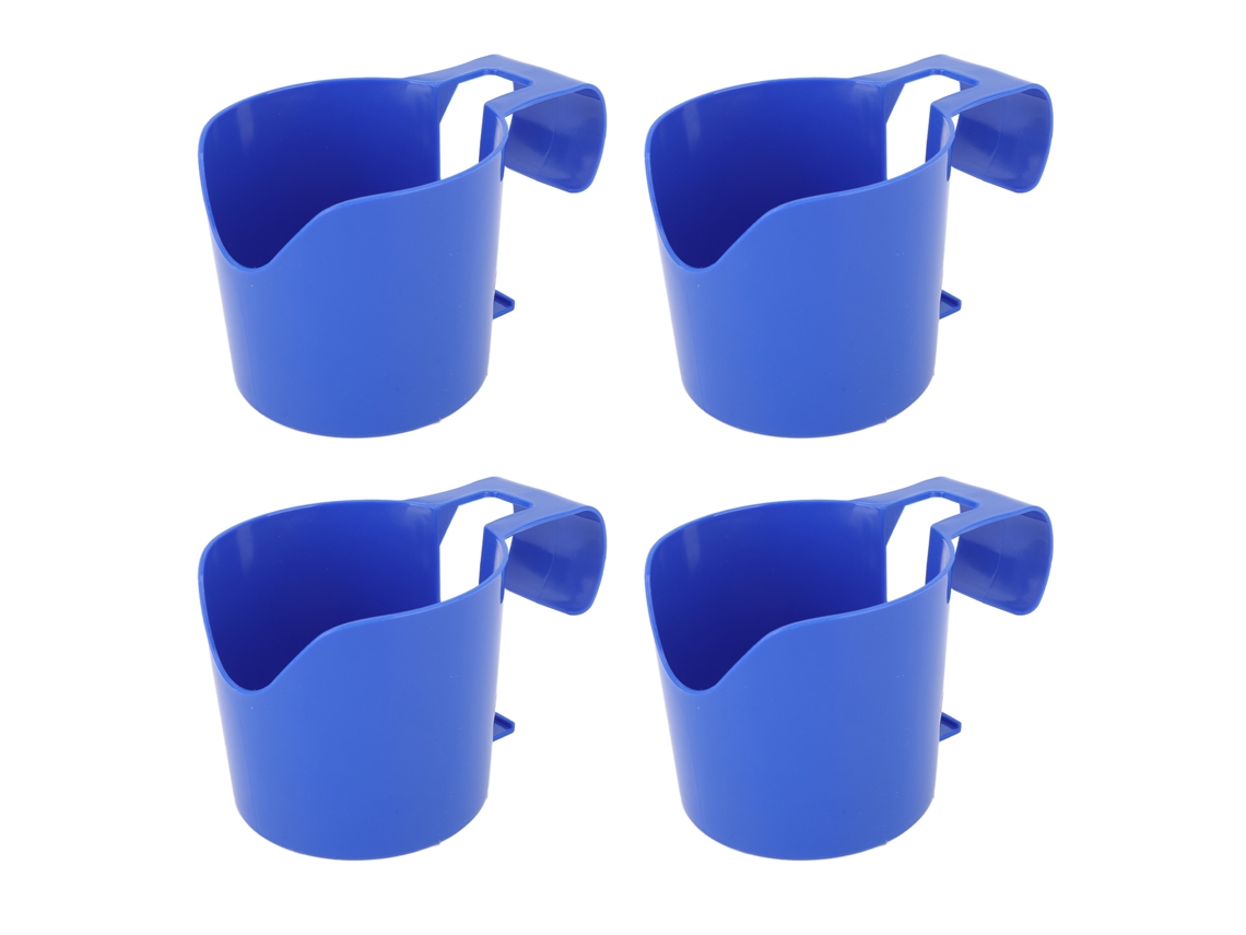 Mali 4pcs Porta copo Anti derramento para Piscina Terrestre com Manchete Forte
