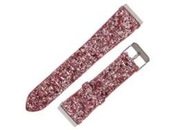 Pulseira De Relógio Com Glitter, Ajustável, De Couro Ecológico, Durável, Para Aniversário, Casamento, Natal Olysi Shop