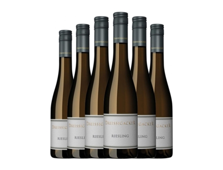Vinho branco DREISSIGACKER Riesling Seco Rheinhessen Meia Garrafa (0.37 L - 6 Unidades)