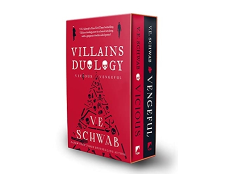 Livro Villains Duology Boxed Set de V E Schwab (Inglês)