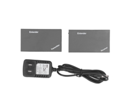 Extensor De Vídeo Hd 196ft 1080p 60hz Kit Transmissor Receptor Para Linux Unix Dos Plug Us 100‑240v