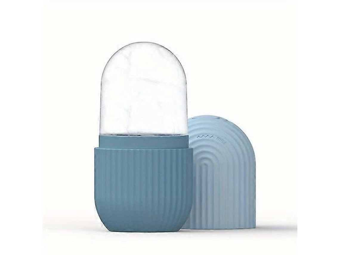 Massageador Facial de Silicone com Rolo Gelo, Sem Eletricidade GOKOCO