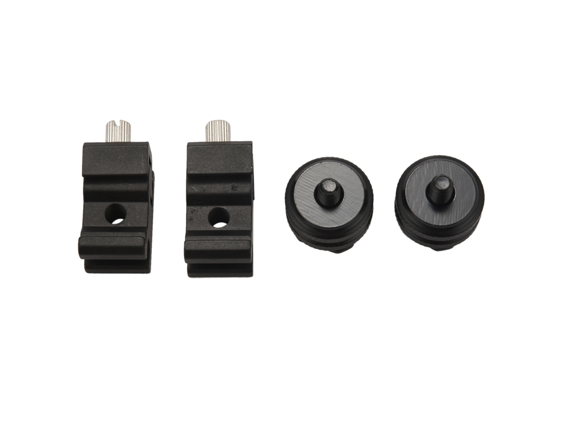 Conjunto De 4 Adaptadores De Sapata Para Câmeras Dslr, Rosca De 1/4 De Polegada.