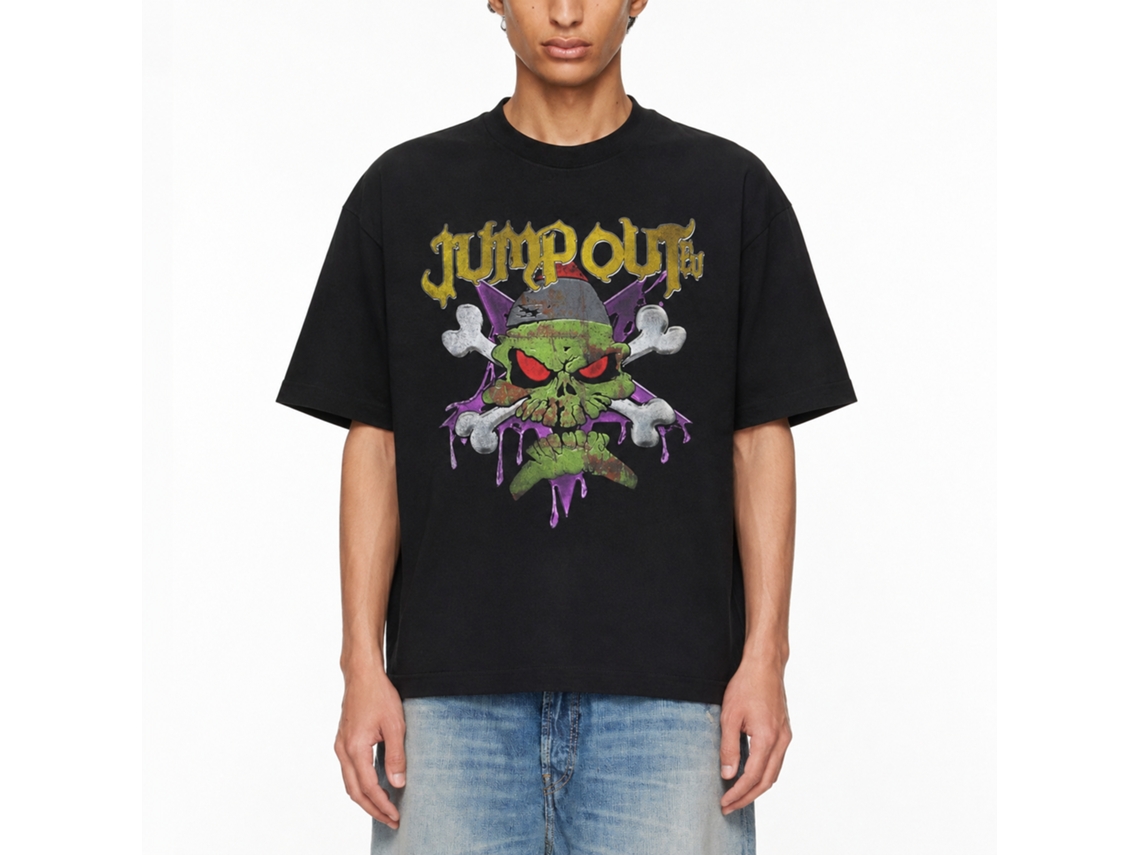 Osamason Psykotic 25 Jumpout Skull Eu T-shirt Tee Album Tour Merch Size:m
