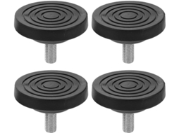 Conjunto De 4 Pés Niveladores Ajustáveis Para Móveis Com Almofadas