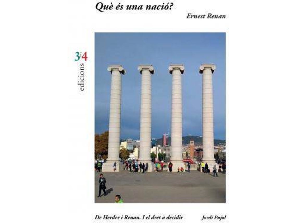 Livro Què és una nació? de Ernest Renan (Catalão)