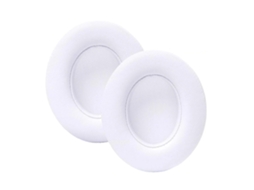Almofadas Zruxe Para Auscultadores Beats Studio3/studio 2.0 Over-ear Brancas (par, Com Adesivo 3m)