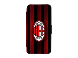 Capa Flip Para Iphone 17 Pro Do Ac Milan