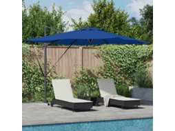 Vidaxl Guarda-sol Azul Azure 286 X 284 X 270 Cm Alumínio E Poliéster