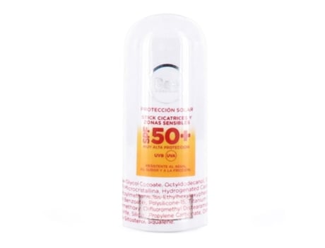 Protetor Solar BE+ SkinProtect Stick Cicatrizes e Zonas Sensiveis SPF50+ (8 ml)