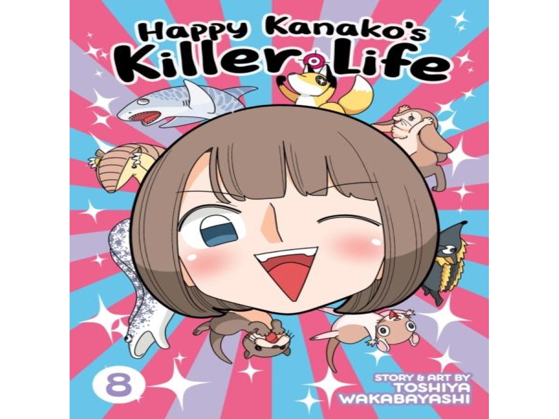 Livro Happy Kanakos Killer Life Vol. 8 de Toshiya Wakabayashi (Inglês)