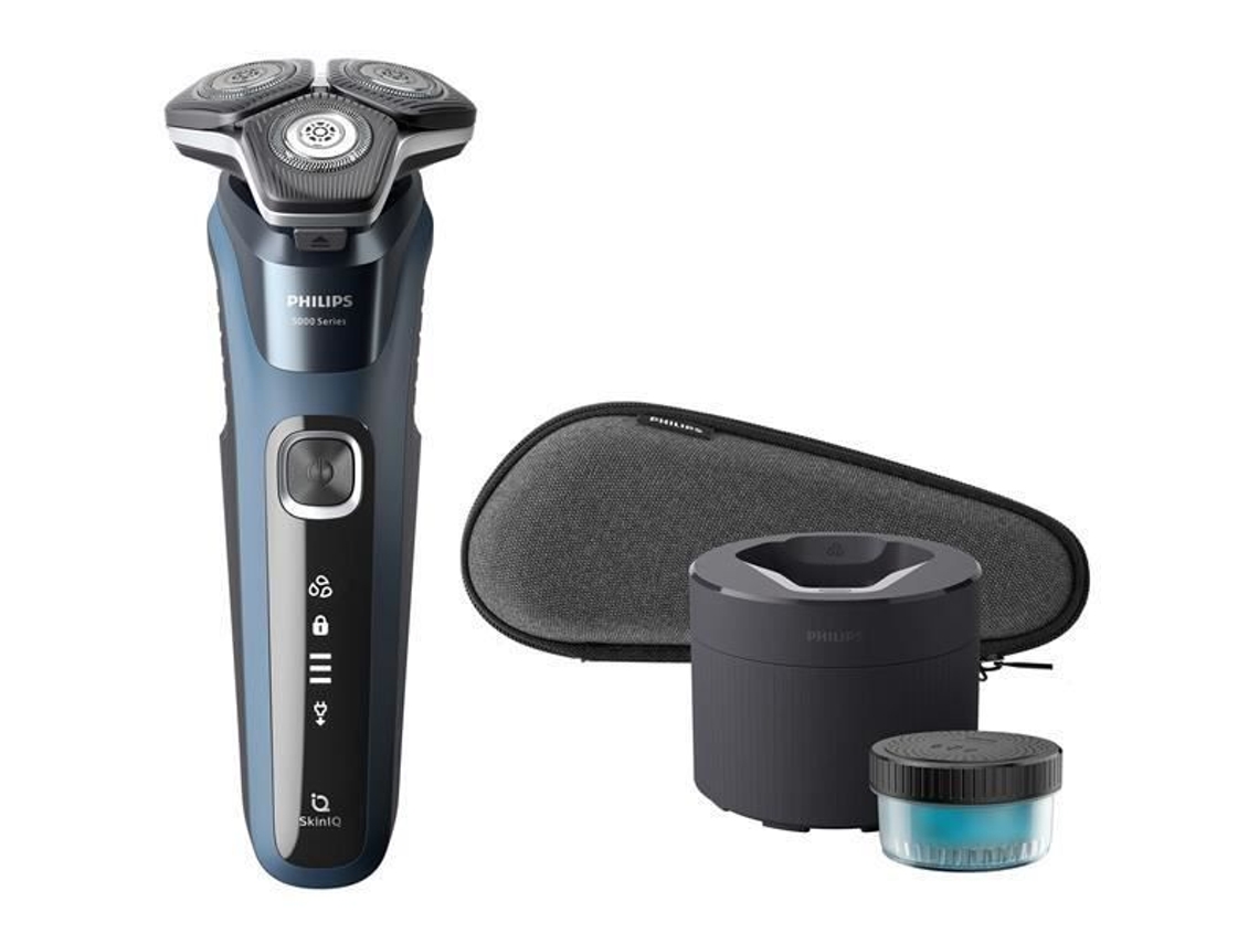 PHILIPS Shaver Series 5000 Sensor Dinâmico de Lâminas de Precisão em Aço Úmido e Seco S5880.50