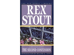Livro The Second Confessor de Rex Stout (Inglês)