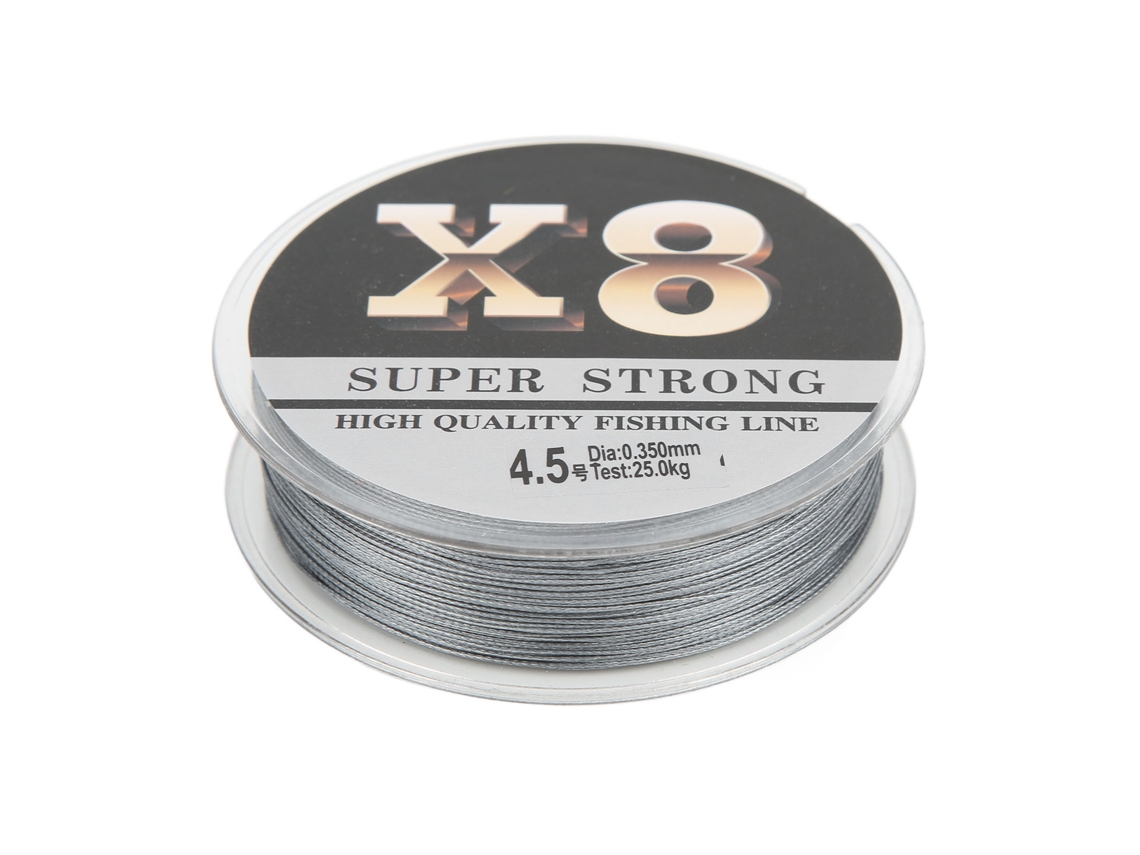 Linha de Pesca Trançada Resistente 100m 25kg 0.35mm