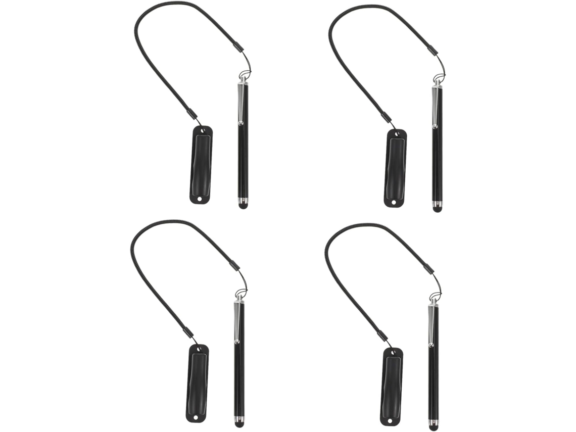 Conjunto De 4 Canetas Stylus Capacitivas Ergonômicas De Alta Sensibilidade Para Telas Sensíveis Ao Toque, Ideais Para Tablets Gokoco