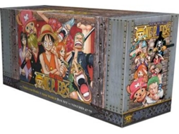 Livro One Piece Box Set 3 Thriller Bark to New World de Eiichiro Oda (Inglês)