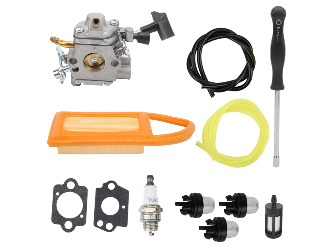 Kit De Carburador Laxiscreed Para Sopradores De Folhas Stihl Com Filtro De Ar