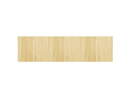 Rug, Rugs Vidaxl Bege Bambu (80 X 300 Cm)