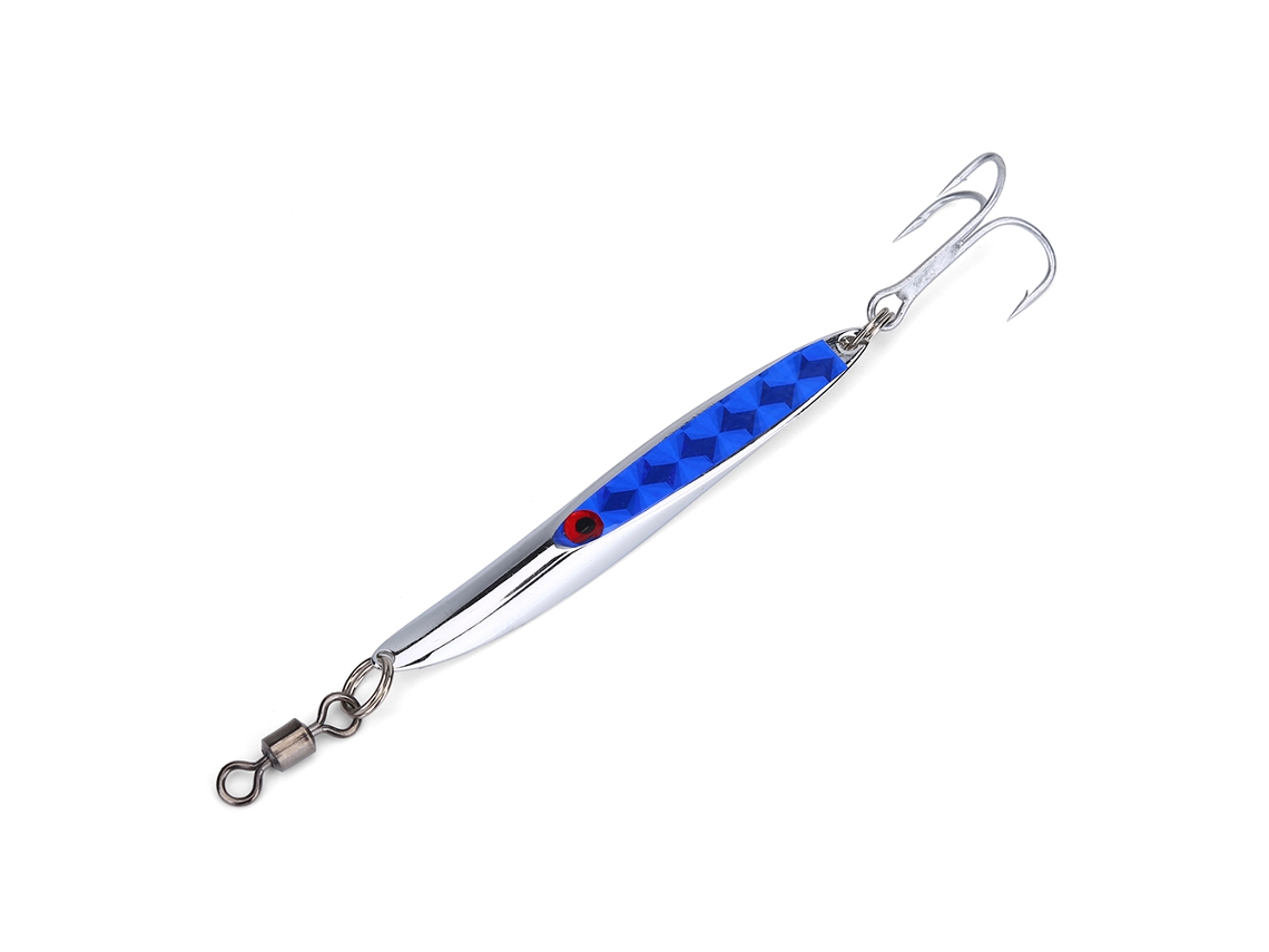Isca Artificial Bass Spoon Azul 21g