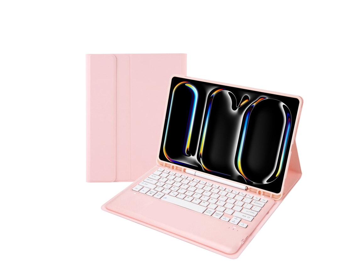 Capa de Teclado Bluetooth para iPad Air 13 2024 XIAOMOYU com Teclado Touch Magic Keyboard