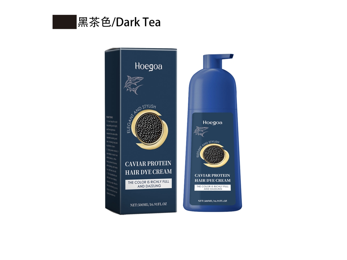 Tinta Cabelo Castanho Escuro Proteína Caviar 5 Peças