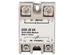 Relé De Estado Sólido 25a Monofásico 2w 470/560kω Entrada Ac 24‑380v Saída Módulo De Relé Ssr Para Equipamentos De Máquinas