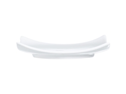 Conjunto de Pratos Arcoroc Appetizer Quadrado Cerâmica Branco 9,5 Cm 6 Unidades