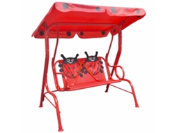 Swing Chair, Swing Chairs Vidaxl Vermelho Tecido (n/a)