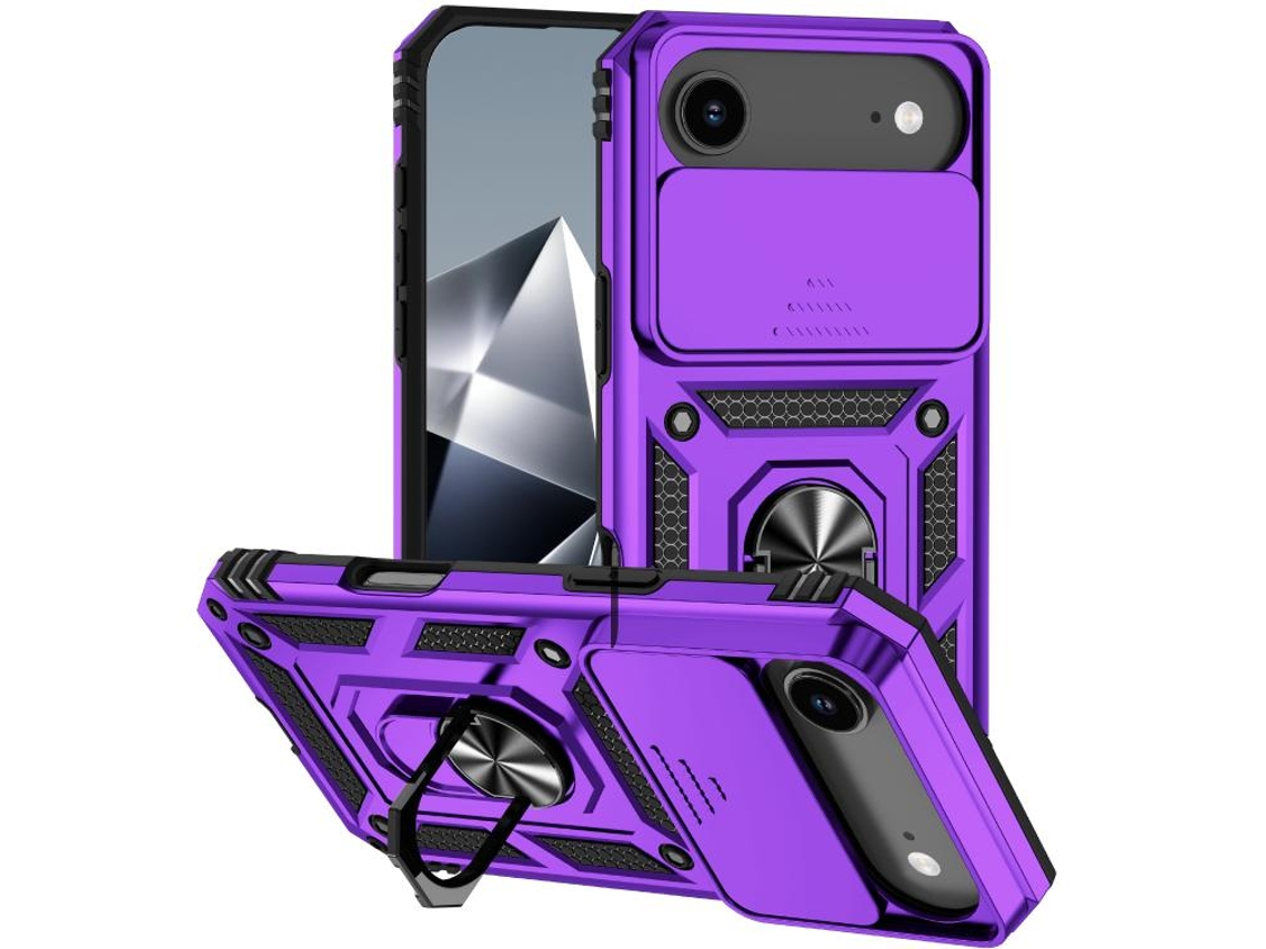 Capa Para Iphone Air - Suporte Deslizante Para Câmera